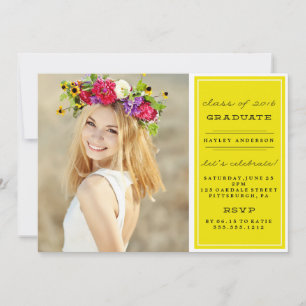 CLASSE PHOTO DE DIPLÔME 2016 Invitation