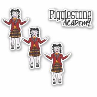 Classe Pigglestone Academy Cochon 6 Sticker
