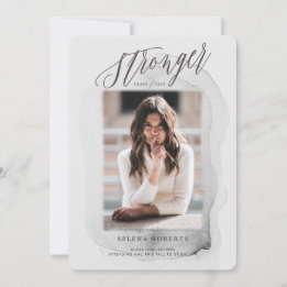 Classe plus forte de 2020 Faire-part d'études supé