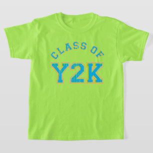 Classe Rétro De T-Shirt Y2K
