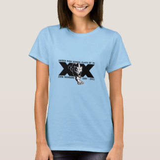 Classe SHS de T-shirt féminin 1991