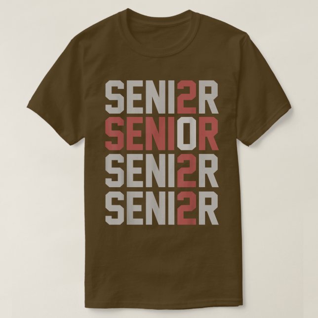 Classe supérieure de T-shirt 22e année de 2022 (Design devant)