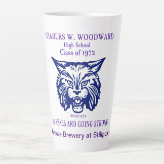 Classe Woodward de 1972 50e Reunion Latte Mug