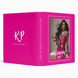 Classeur 2,54 Cm Color Pop Pink Ultimate Pageant Binder