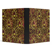 flamme d'or de velours rouge de faux