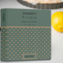 Grand-mère's Kitchen Blue with Tan Pois Recipe