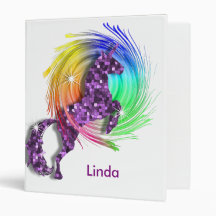 Joli Imaginaire Rainbow Unicorn Personnalisé
