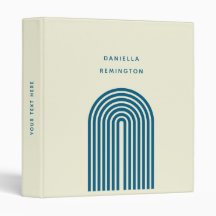 Ligne minimaliste Boho Blue Rainbow Arch