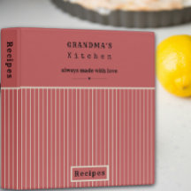 Recette personnalisée de la cuisine Vintage bande