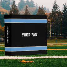 Football léger bleu et noir Personnalisé