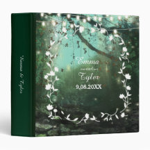 Lumières forestières enchantées Mariage rustique