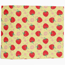Motif de fraise brillant