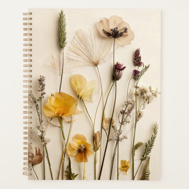 Classeur d'arrangement fleur sauvage (Devant)