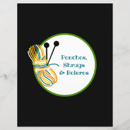 Classeur Motif de Tricot de la page de diviseur no
