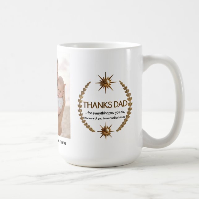 Classic 15 oz Personalized Mug Kaffeetasse (Rechts)