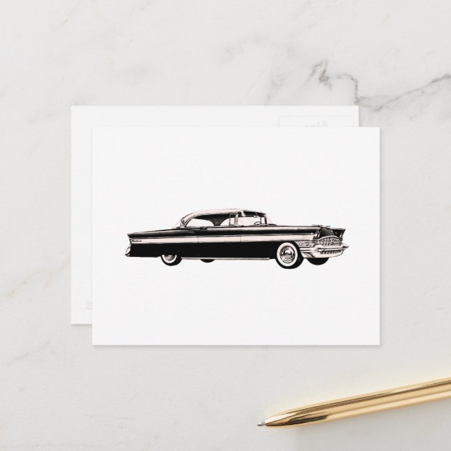 Classic 1956 Packard Clipper Postkarte (Vorderseite/Rückseite Beispiel)