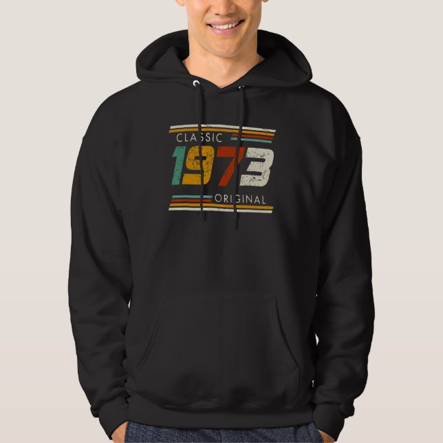 Classic 1973 Original Vintag Hoodie (Vorderseite)