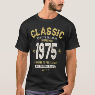 Classic 1975 - 47. Geburtstag Retro Vintag T-Shirt