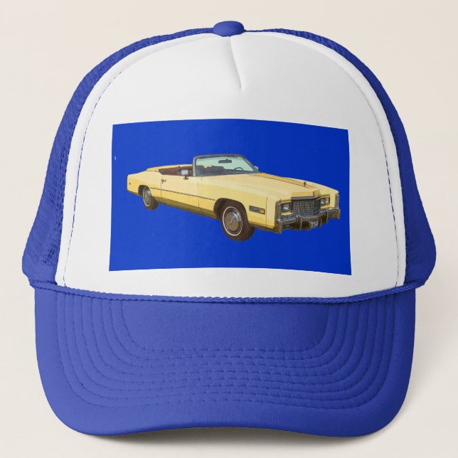 Classic 1975 Cadillac Eldorado Convertible Truckerkappe (Vorderseite)