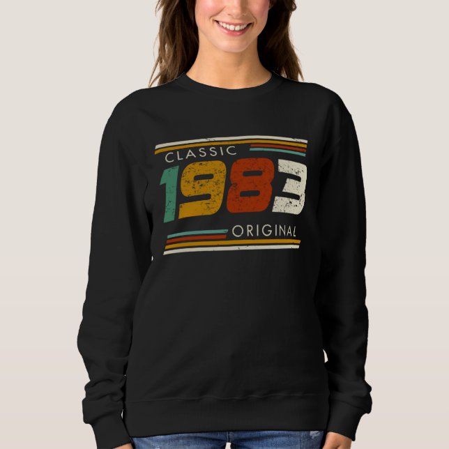 Classic 1983 Original Vintage Sweatshirt (Vorderseite)
