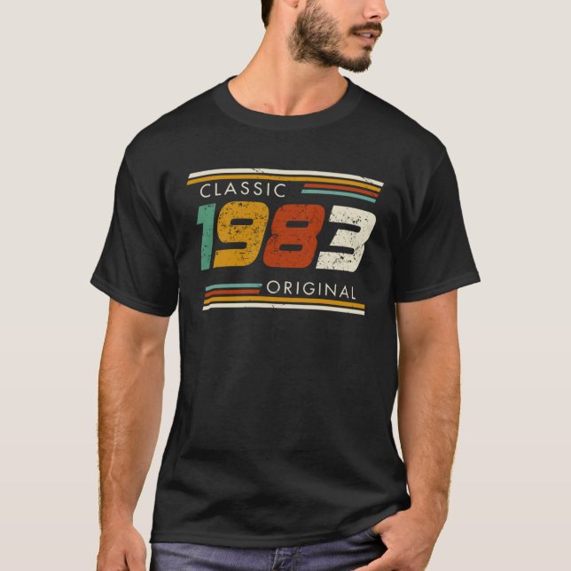 Classic 1983 Original Vintage T-Shirt (Vorderseite)