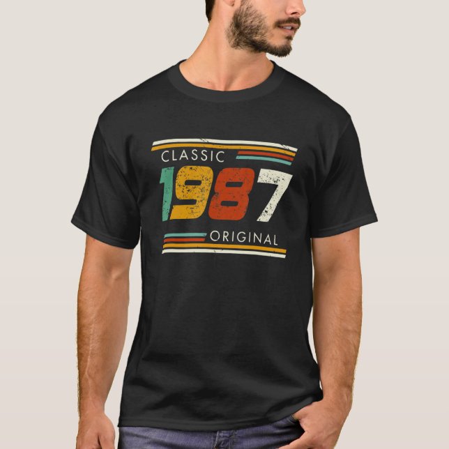 Classic 1987 Original Vintage T-Shirt (Vorderseite)