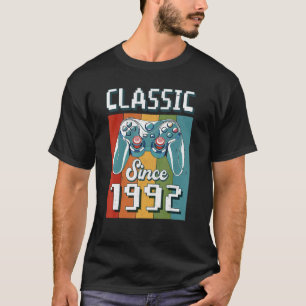 Classic 1992 30. Geburtstag Videospielcontroller G T-Shirt