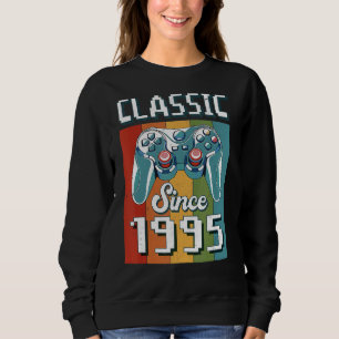 Classic 1995 27. Geburtstag Videospielcontroller G Sweatshirt