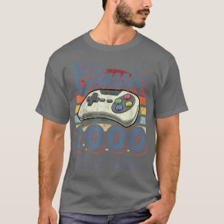 Classic 2000 22. Geburtstag Retro Video Game Contr T-Shirt