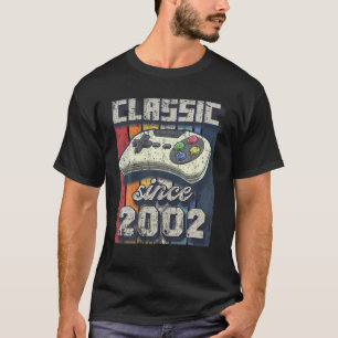 Classic 2002 20th Birthday Retro Video Game Contro T-Shirt
