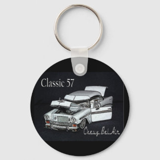Classic 57 Chevy Bel Air Schlüsselanhänger