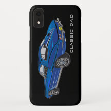 Classic 63 Blue Corvette Smartphone-Case-Mate
