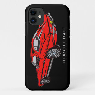 Classic 63 Red Corvette iPhone 5 Strenge Case-Mate iPhone 11 Hülle