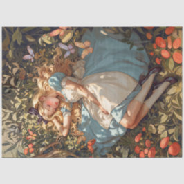 Classic Alice träumt von Wonderland Seidenpapier