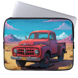 Classic American Lieferwagen Electronics Bag Laptopschutzhülle
