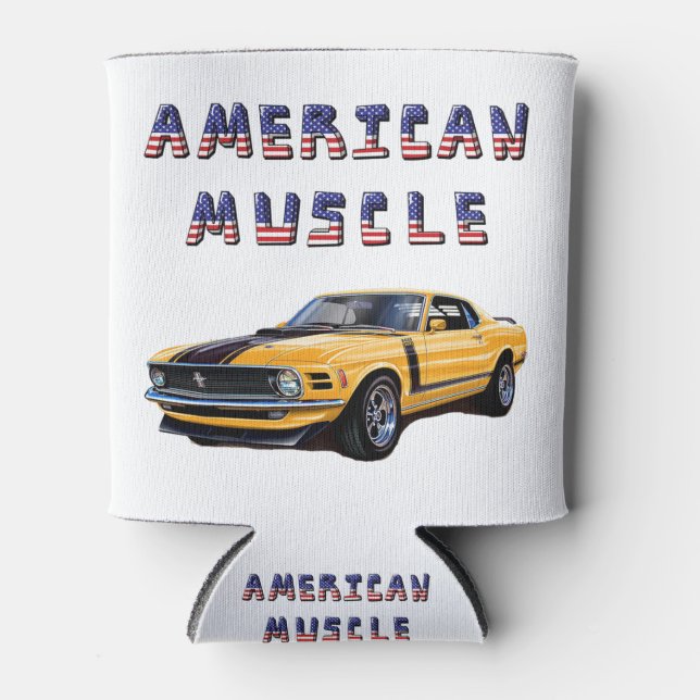 Classic American Muscle Car Mustang Boss 302 Dosenkühler (Vorderseite)