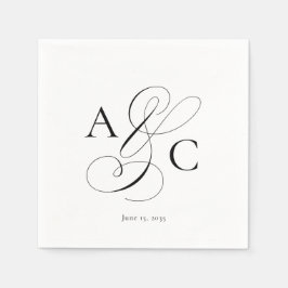 Classic Ampersand Napkins Serviette