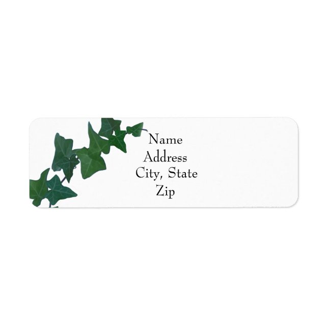 Classic Aquarell Green English Ivy (Vorne)