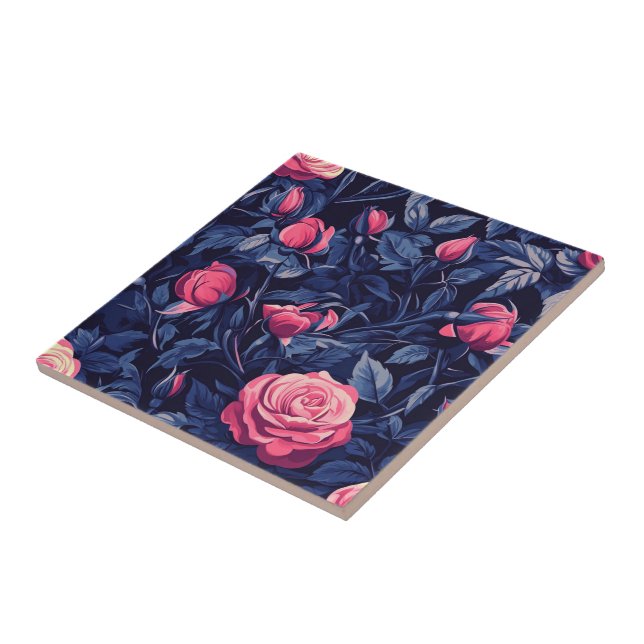Classic Art Deco Rose Fliesen für Innenböden (Seite)