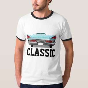 CLASSIC AUTO der VINTAGEN MEN-T - SHIRT der 50er J