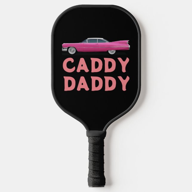 CLASSIC AUTO PINK CADDY DADDY Pickleball Paddle (Vorderseite)