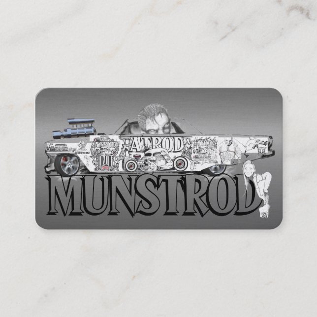 Classic Automotive Business Cards Visitenkarte (Vorderseite)