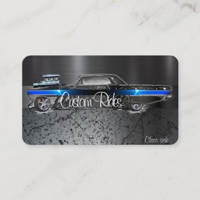 Classic Automotive Business Cards Visitenkarte (Vorderseite)