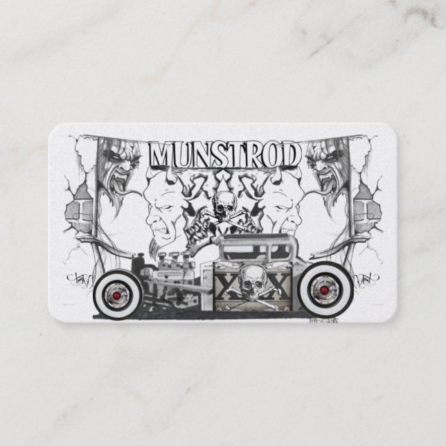 Classic Automotive Business Cards Visitenkarte (Vorderseite)