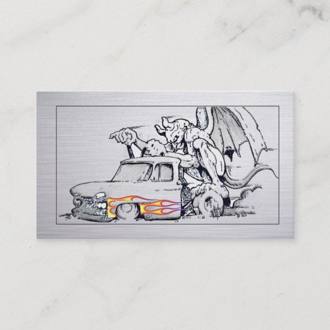 Classic Automotive Business Cards Visitenkarte (Vorderseite)