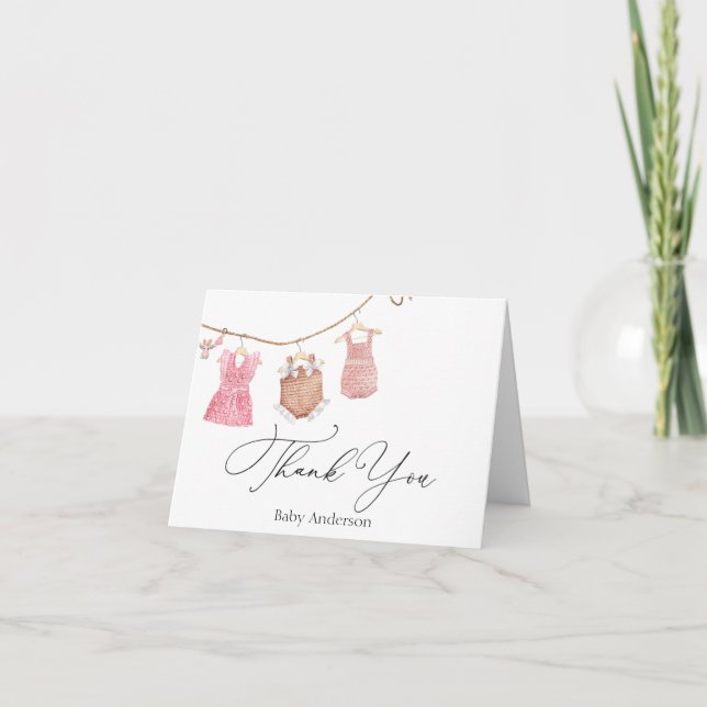 Classic Baby Girl Vielen Dank (Vorderseite)