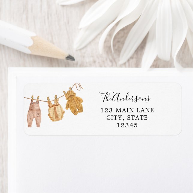 Classic Baby Return Address Label (Insitu)