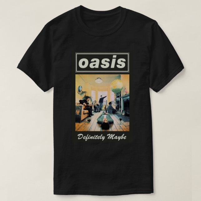 Classic Band Oasi Album Cover Poster Poster1 T-Shirt (Design vorne)