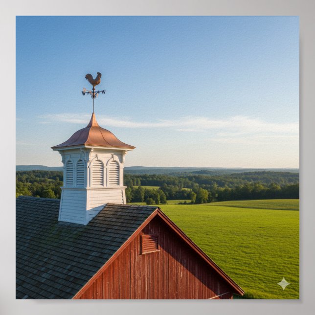 Classic Barn Cupola Poster (Vorne)