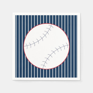 Classic Baseball Party Napkins Serviette